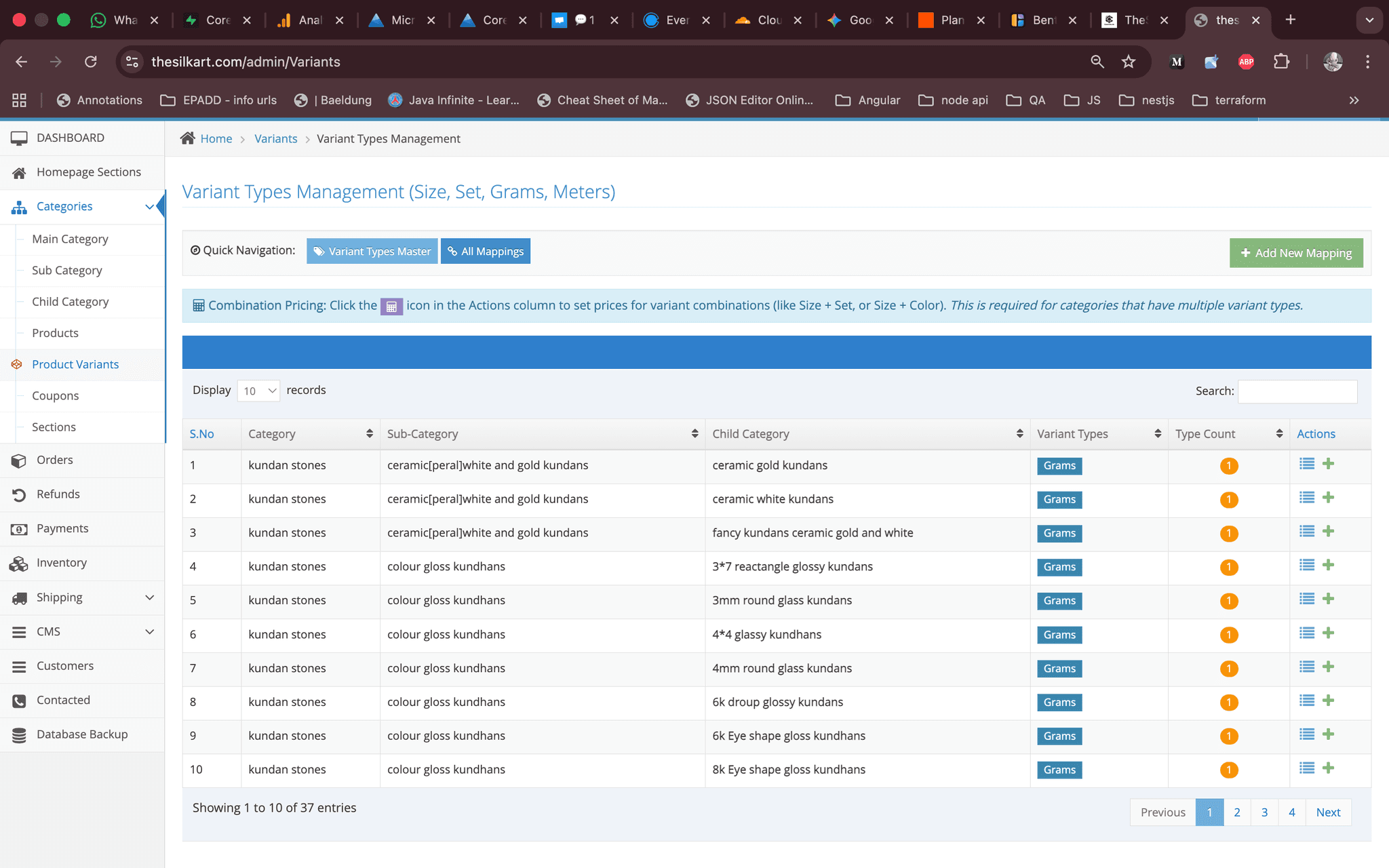 Dynamic Variant Matrix